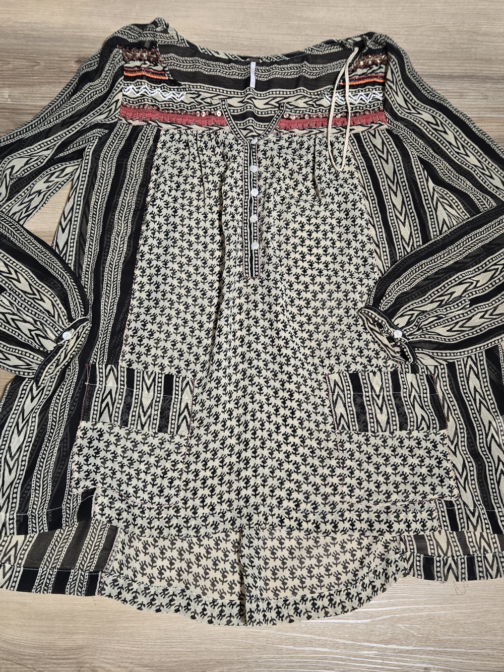 Free People Feather In The Wind Tunic